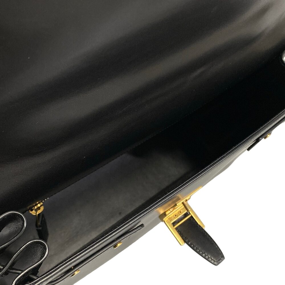 Saint Laurent PARIS Fermoire Top Handle Bag Handbag 674988 - Picture 7 of 15